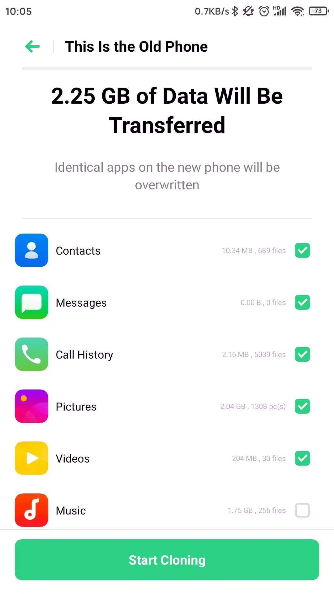 OPPO Clone Phone — screenshot 4